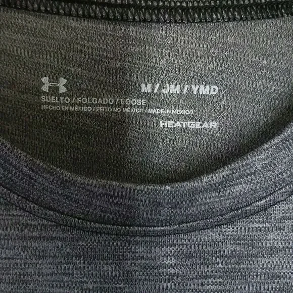 Under Armour Youth Athletic Shirt Tee - Picture 3 of 4